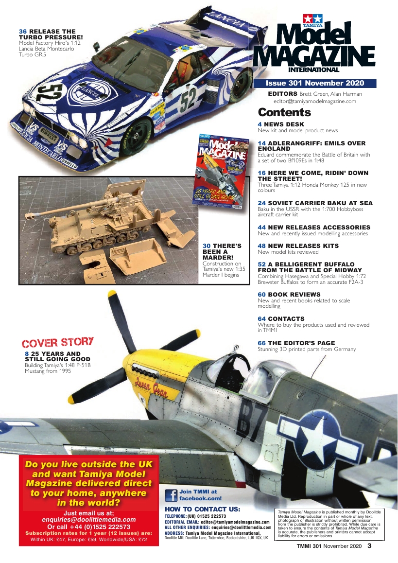 Tamiya Model Magazine 301 (2020-11)